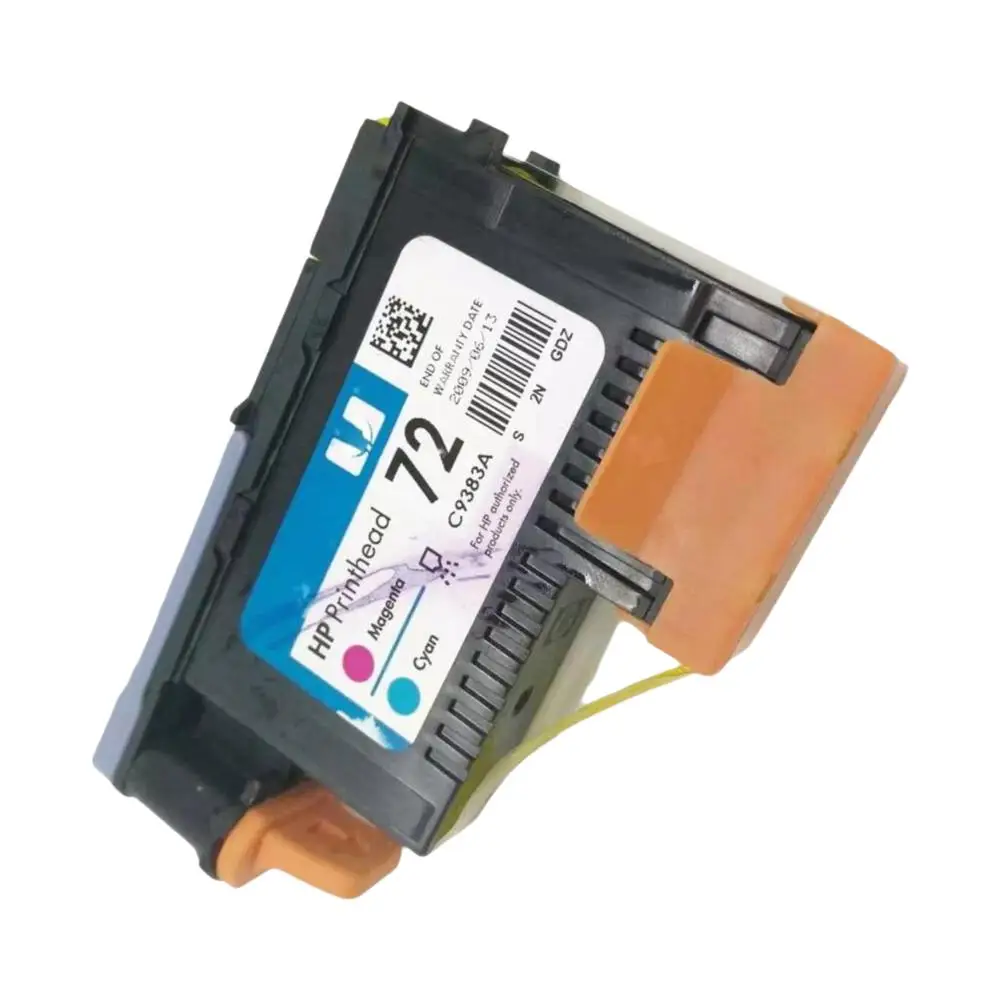 

Печатающая головка для принтера C9383A, пурпурный, голубой, подходит для HP 72 Designjet T610 T770 T790 T2300 T1300 T795 T950 T1300 T610 T620 T1120