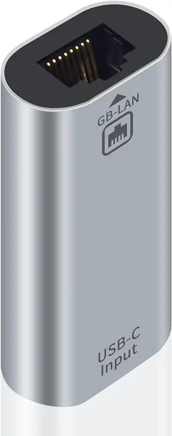 기가비트 USB C-이더넷 어댑터, RJ45 암-USB C 암 어댑터, USB C-RJ45 어댑터, 최대 1000, 100, 10Mbps 이더넷 LAN