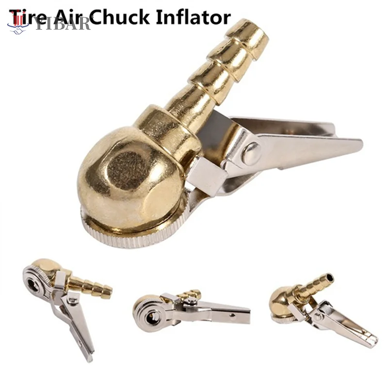 

Clip-On Tire Air Chuck Inflator With Valve Stem For Car Tire Repair Tools