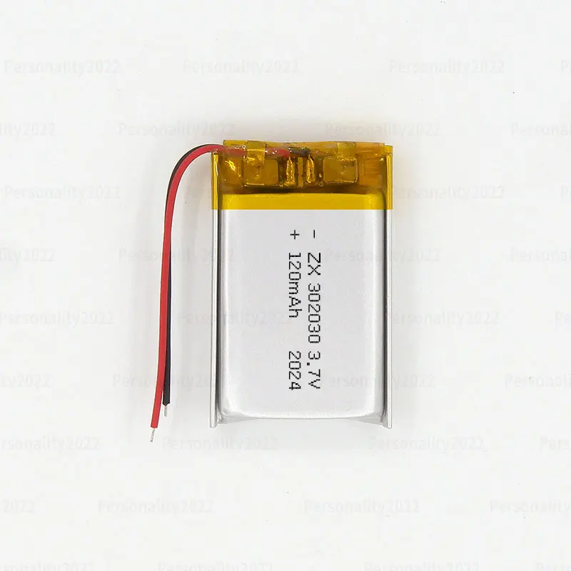 【Yoru】 Lipo 302030 Battery 3.7V 120mAh 032030 Polyme Lithium Batteries