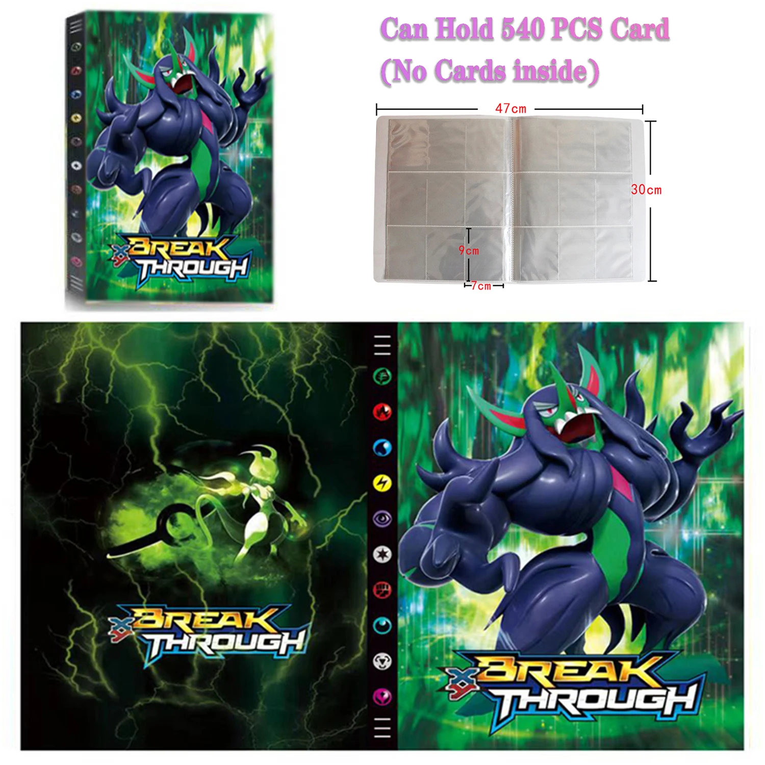 Anime Pocket Cards Album Book