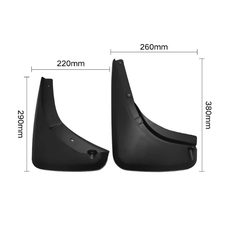 

For Jeep Renegade 2015-2021 Car Mudguard Anti-splash Anti-Fouling Front Rear Fender Accessories
