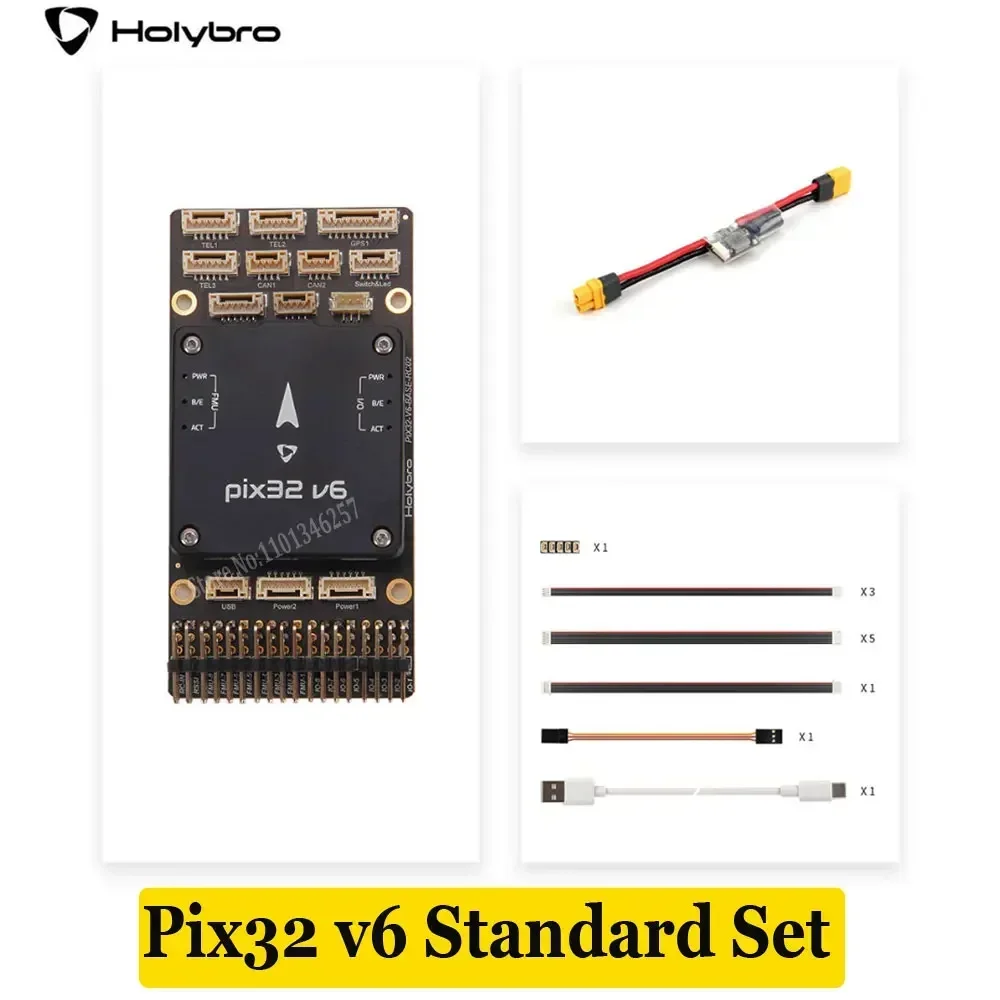 Holybro 2025 Pix32 v6 STM32H743 Flight Controller with BaseBoard