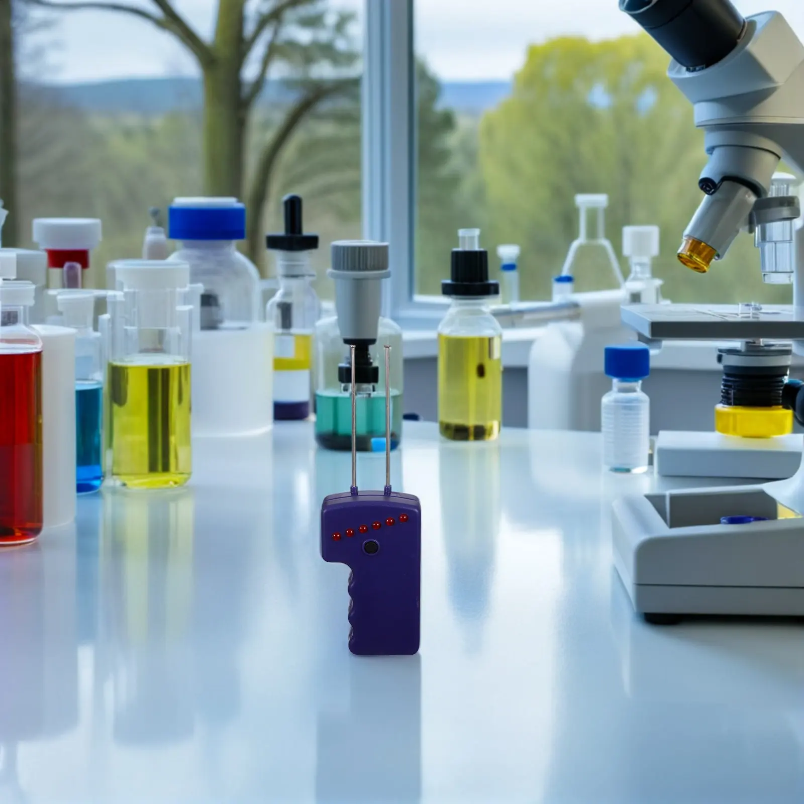 마이크로 솔루션 전도도 시험기 휴대용 전해질 용액 장치 물리 실험 장비 물 전기분해