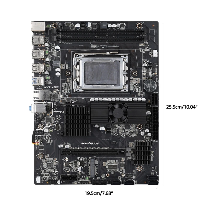 para Amd X89 Placa-mãe Duplo Canal Ddr3 Cpu Pci-e X16 Placa Gráfica Slot para Amd Opteron 6276 Cpu para Computador de Desktop - Imagem 4