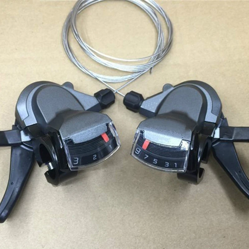 3/9 Bicycle Shifter Brake MTB Mountain Road Bike Riding Cycling Disc