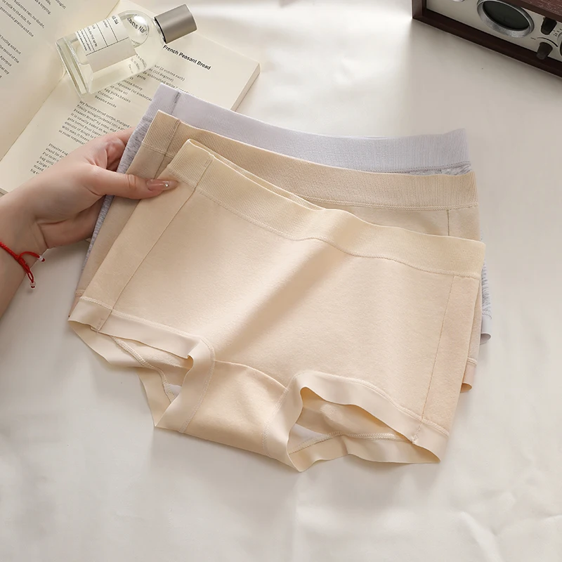Mode Slips Höschen Frauen Japanische Damen Höschen Set Pack Baumwolle Damen Shorts Boxer Frau Boxer Plus Größe Dessous Sexy – Detail 5
