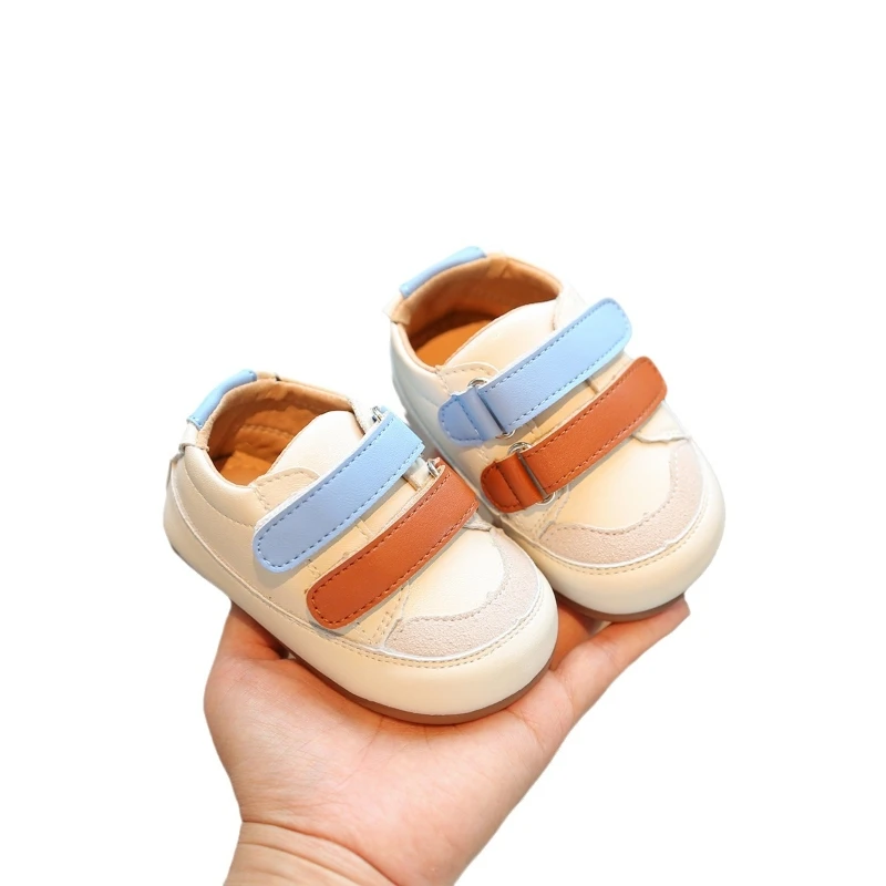 Baby Shoes Spring and Autumn New 1 to 2 Year Old Infant Walking Shoes Soft Sole Infant Shoes Children's Board Shoes Boys' Sports