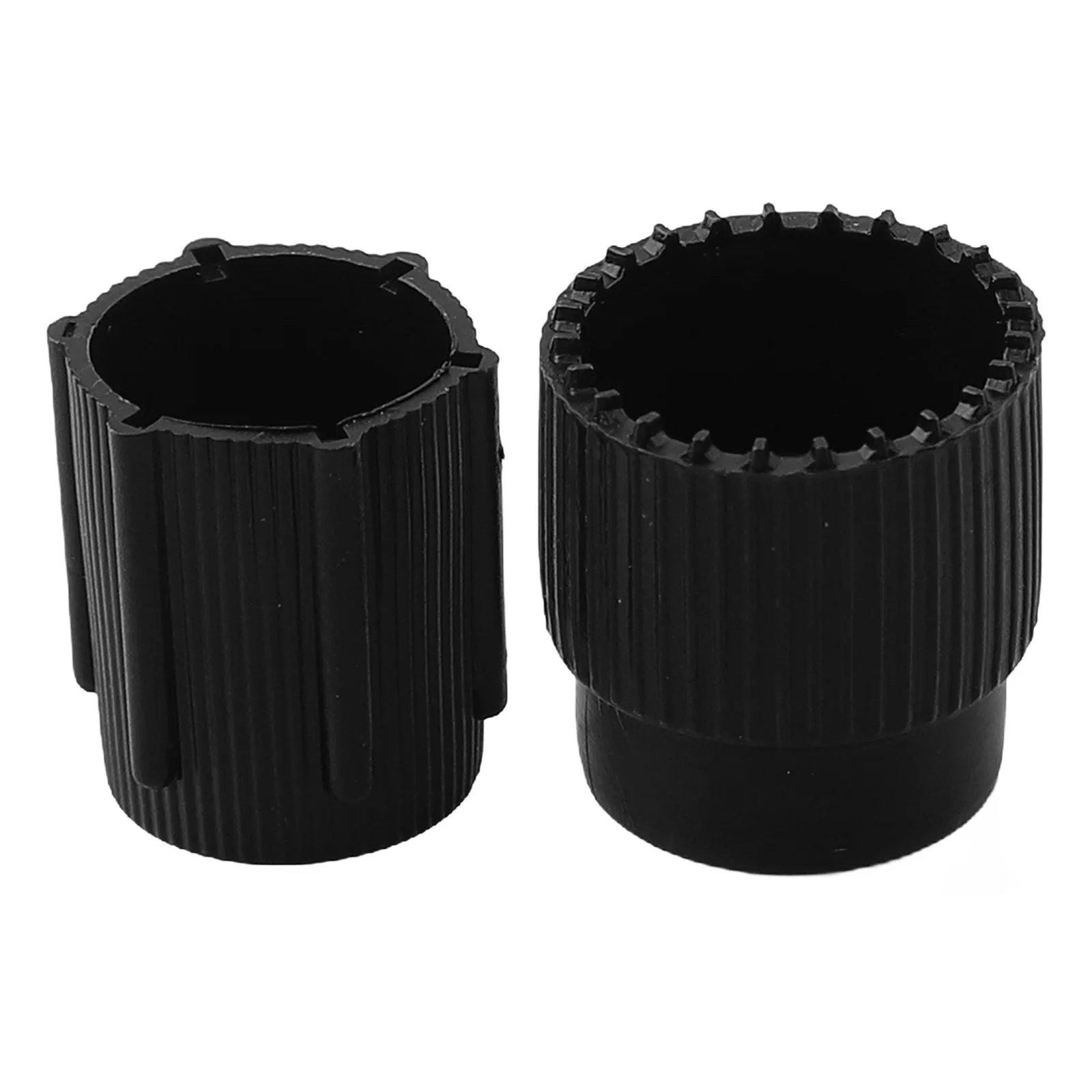 2 Stück Ersatz-Staubschutzhüllen, Auto-AC-Ventilkappen-Set mit hohem 16 mm und niedrigem 13 mm Ladeanschluss, AC-System – Kappen-Zubehör – Detail 7
