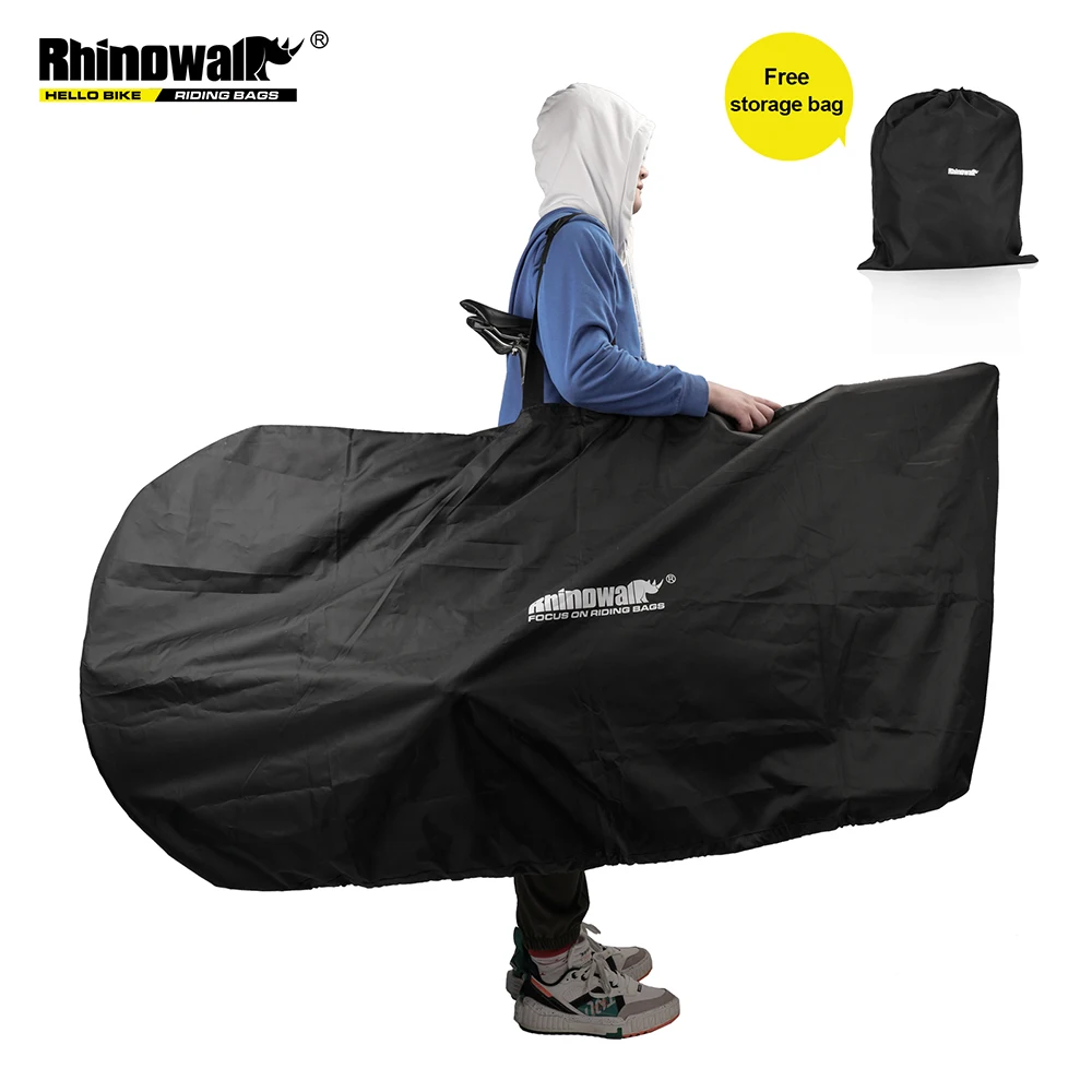 Borsa Trasporto Bici 24-29 Pollici Impermeabile 900D - Per Mountain Bike, Bici Da Strada E Pieghevoli