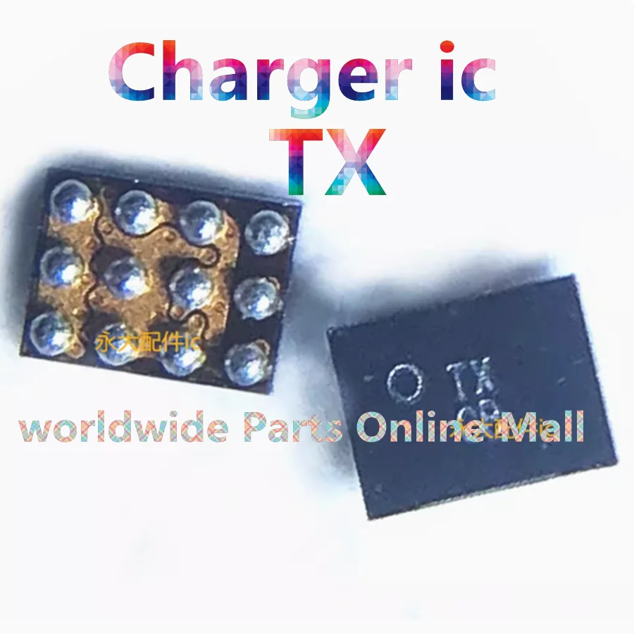 

5pcs-30pcs Top Mark TX Charger IC For Xiaomi10 Redmi 8A One Plus 7pro Smart Phone USB ic Chip 12Pin BGA12