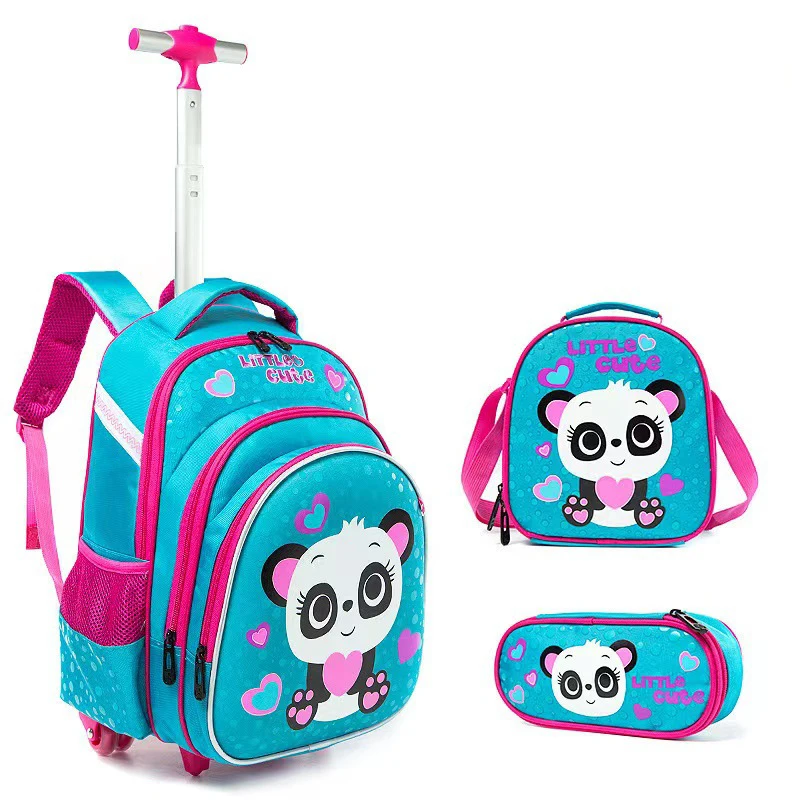 Mochila Escolar Para Niñas Con Bolso Y Estuche - Juego De 3 Piezas, Ligero, Con Compartimento Para Portátil