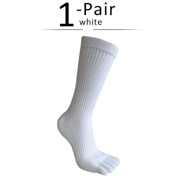 Men's Breathable Compression Toe Socks for Fitness and Outdoor Sports