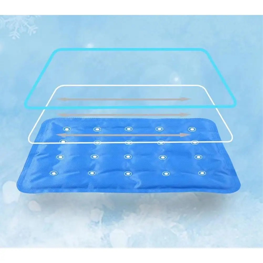 Reutilizável Cooling Pad Insert, Sem Vazamentos, Refrigeração Instantânea, Macio, Confortável, Seguro, Material de PVC, Dormir, Frio