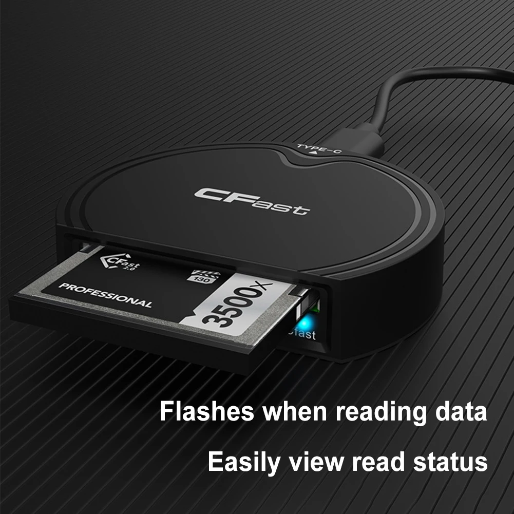 Lettore di schede CFast Leggi 6 schede Memory Stick simultanemente