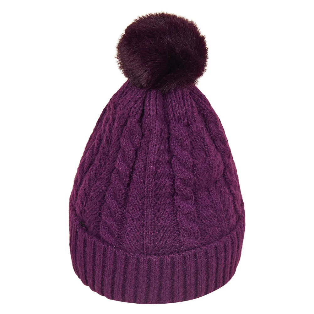 Amate Yuzuriha Cosplay Hat Adult Women Knitted Plush Cap Halloween Carnival Carnival Costume Accessories Gifts