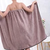 80Cm*135Cm Ladies Adult Ultra-fine Cellulose Towel Bath Towel Quick-drying Not Slip-Off for Swimming Pool Spa Gym Beauty Salon 3