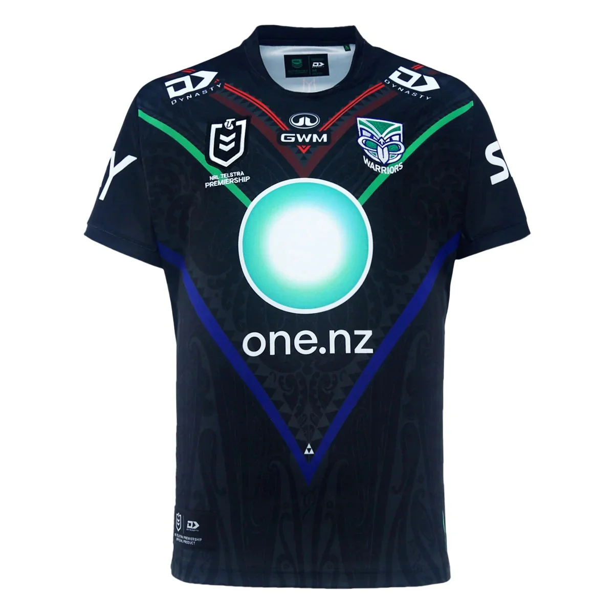 thumbnail image 1 of Réplica de la camiseta indígena de los New Zealand Warriors para hombre 2024, 1 of 5