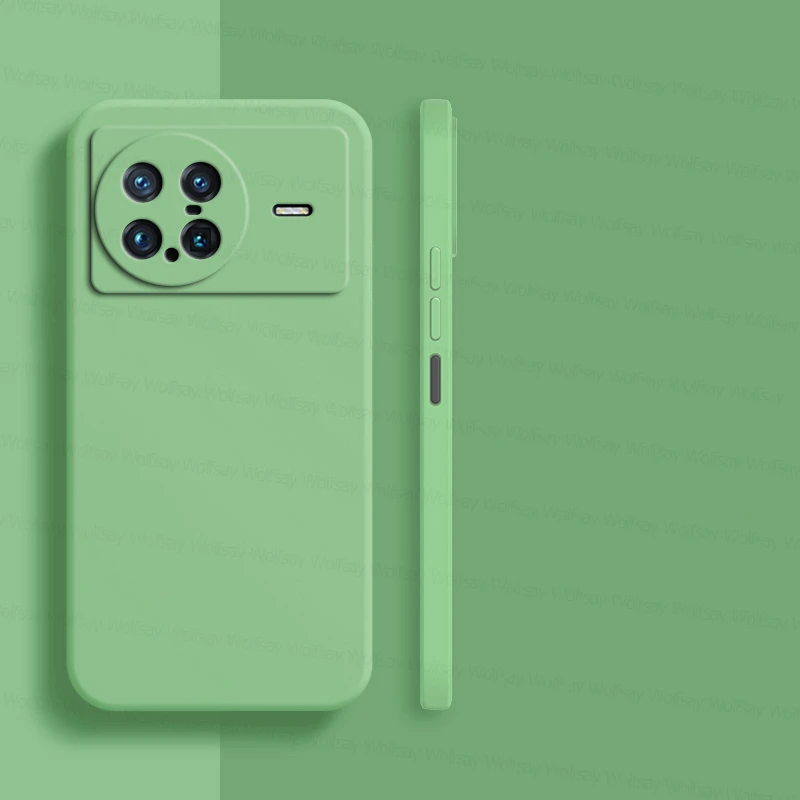 Shockproof Liquid Silicone Phone Case For Vivo X Note X70 Pro Plus_voghion.com