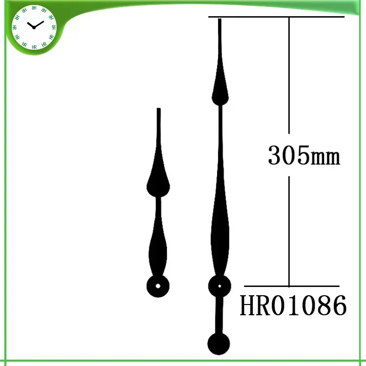 High Torque Quartz Wall Clock Movement Silent DIY Clock Mechanism 30cm Long Metal Needle Large Torque Movement Parts For Wall Clock Clock Repair Parts