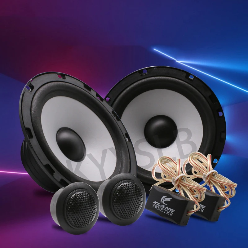 Kyylb Set Di Altoparlanti Di Aggiornamento Per Auto Da 6.5 Pollici Altoparlanti Audio Modificati Per Auto A 2 Vie Unità Driver