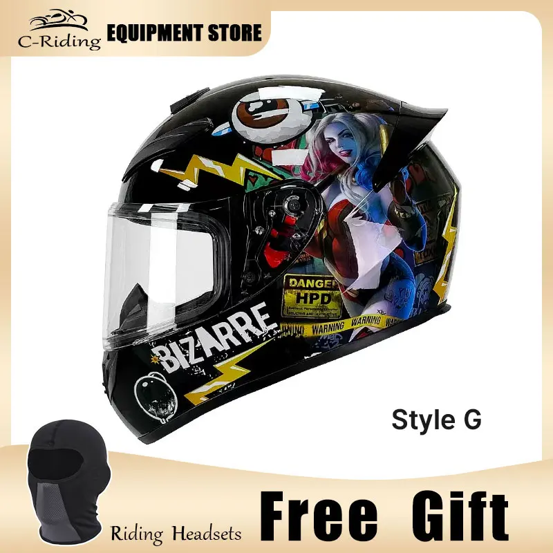 Capacete Norisk Razor Full Matte Black/Blue | SBS Motos