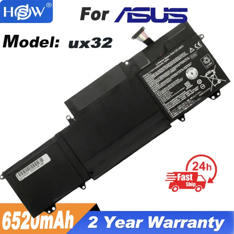 

Новинка C23-UX32 Аккумулятор для ноутбука ASUS ZenBook UX32 UX32V UX32A UX32VD VivoBook U38N U38N-C4004H 7,4 V 6520mAh