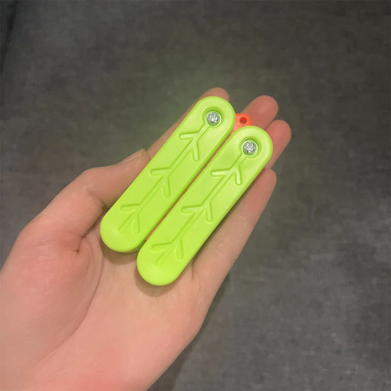 Schwerkraft Klapp Klaue Messer Rettich Messer 3d Druck Schwerkraft Messer Kleine Rettich Messer Push Karte Dekompression Zappeln Mini Spielzeug – Detail 12