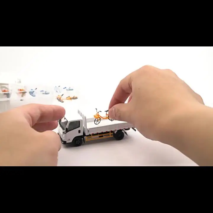 Модель грузовика Jiangling Carrey из сплава 1/64