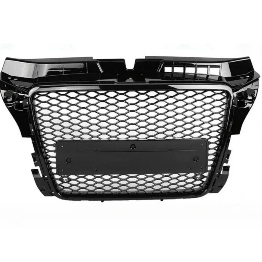 

Для RS3 Style Front Sport Hex Mesh Honeycomb Hood решетка для Audi A3/S3 8P 2009 2010 2011 2012 2013