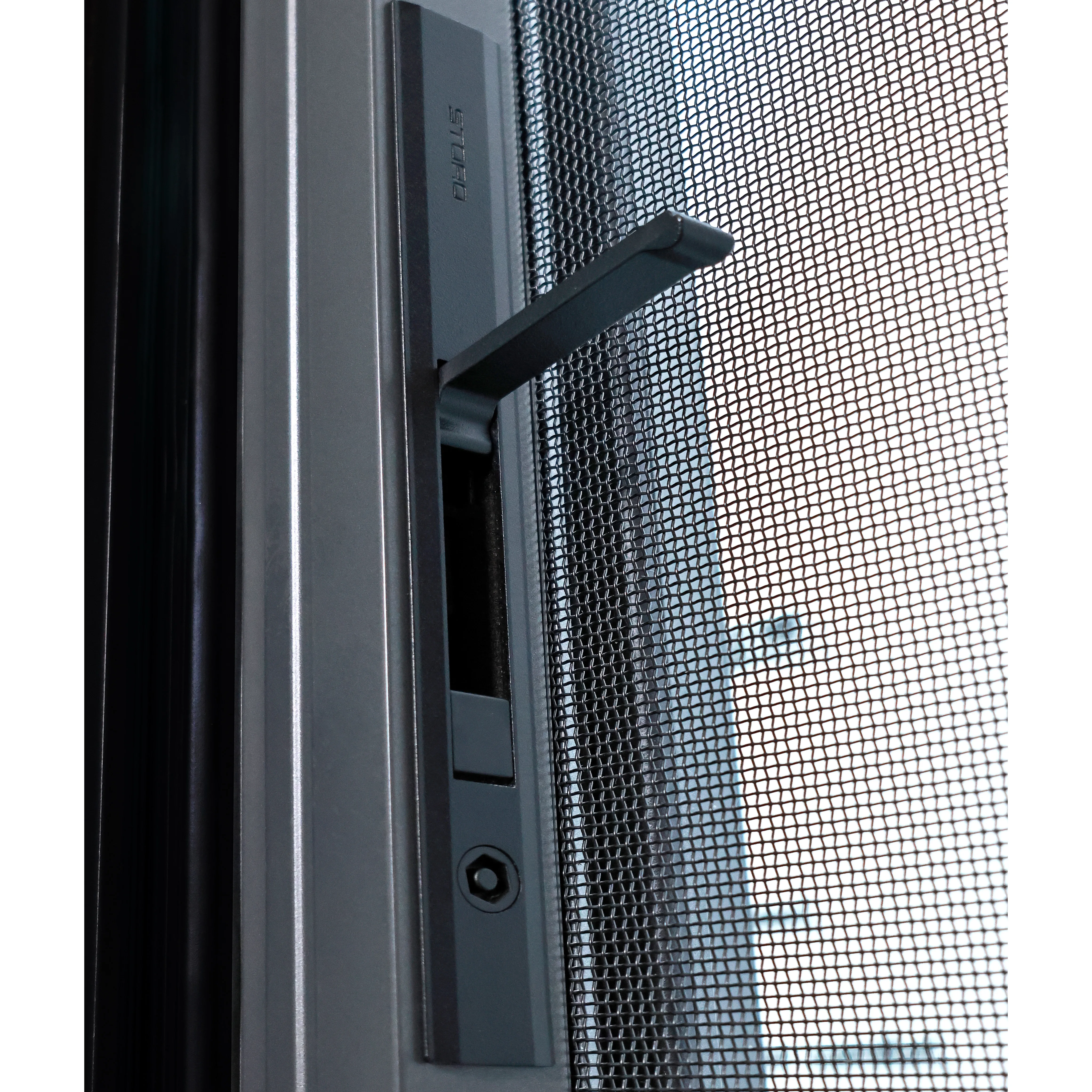 ISUMER 2.0mm Aluminum Profile Alloy Slim-framed Double-glazed Glass Modern Style Custom-made Sliding Door