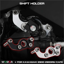 Shift Holder Support For Kawasaki Z900 Z900RS Cafe 2018-2023 Change Rod Stabilizer Support Bracket Ninja1000 Shaft Holder Kit