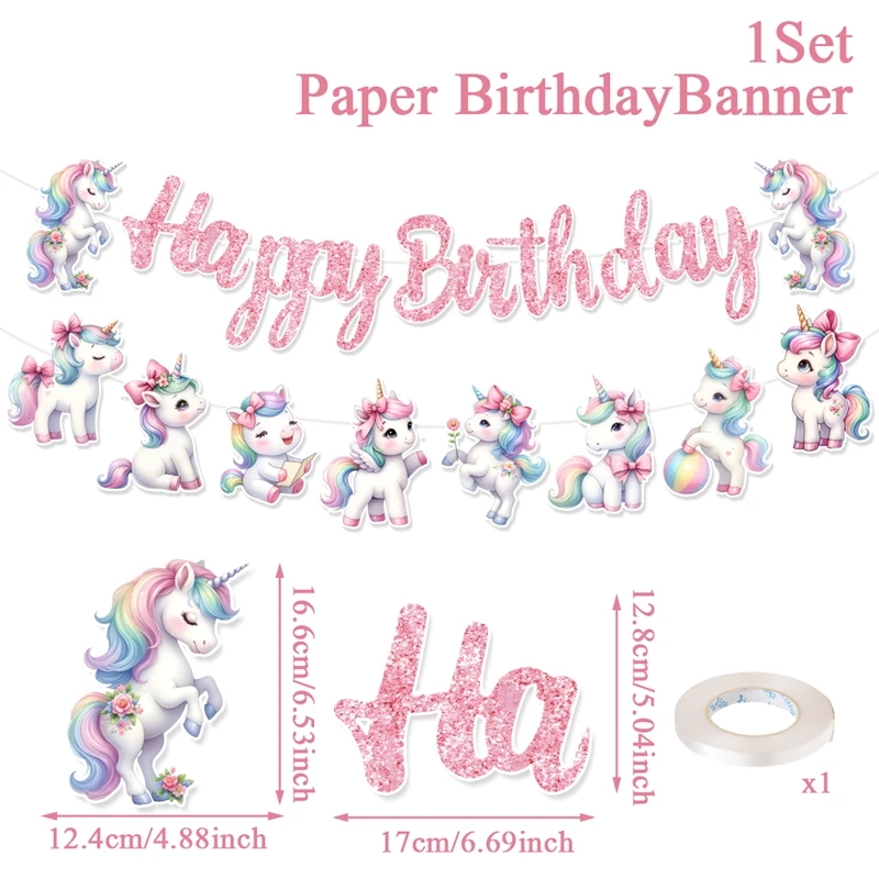Einhorn Einweg-Kunststoff-Tischdecke Einhorn Geburtstag Party Dekor Kinder Mädchen Hochzeit Geburtstag Party Supplies Gefälligkeiten Babyparty – Detail 28