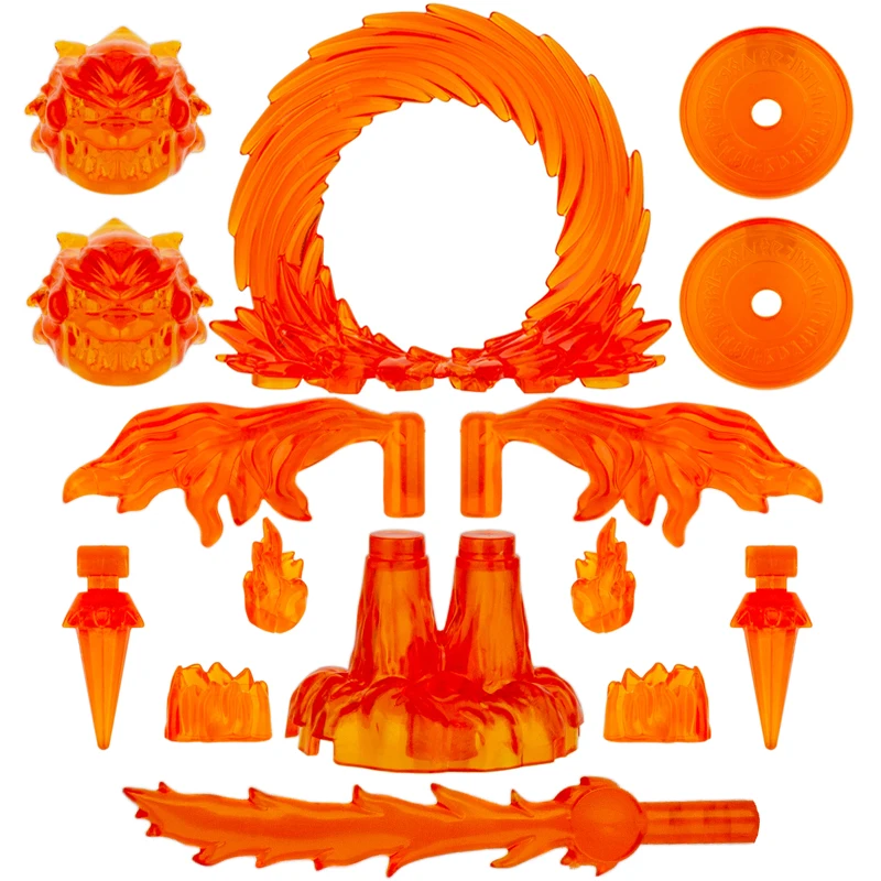 

Brand FC Hero Weapons For 4cm Figures MOC Accessories Doc Magic Circle IR Man Fire Thruster Building Blocks Brick Toys For Kids