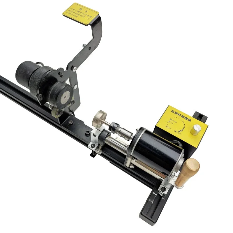 

Billiards rod repairing machine club repairing machine repairing head for copper hoop first angle club machine bed X5