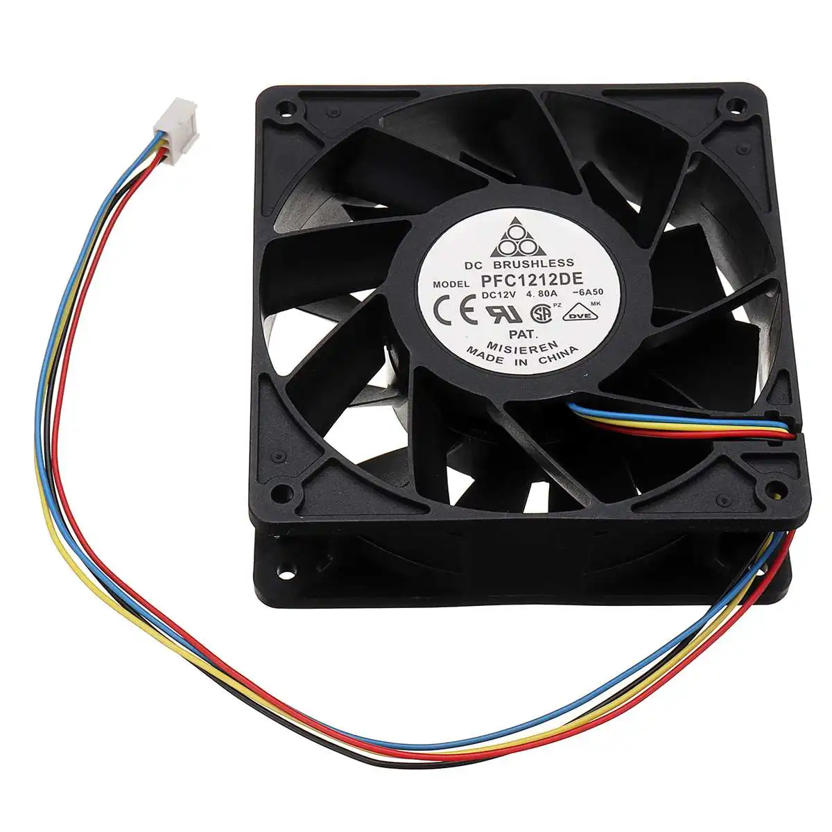 5000RPM 120x120 S7 S9 CPU Cooling Fan 4-pin Connector For Antminer Bitmain 12V/4.8A Portable Computer Cooler Fans