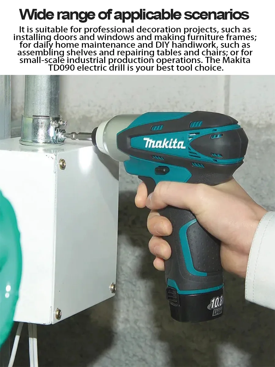 Makita TD090DZ Cordless Impact Driver Rechargable Electric
