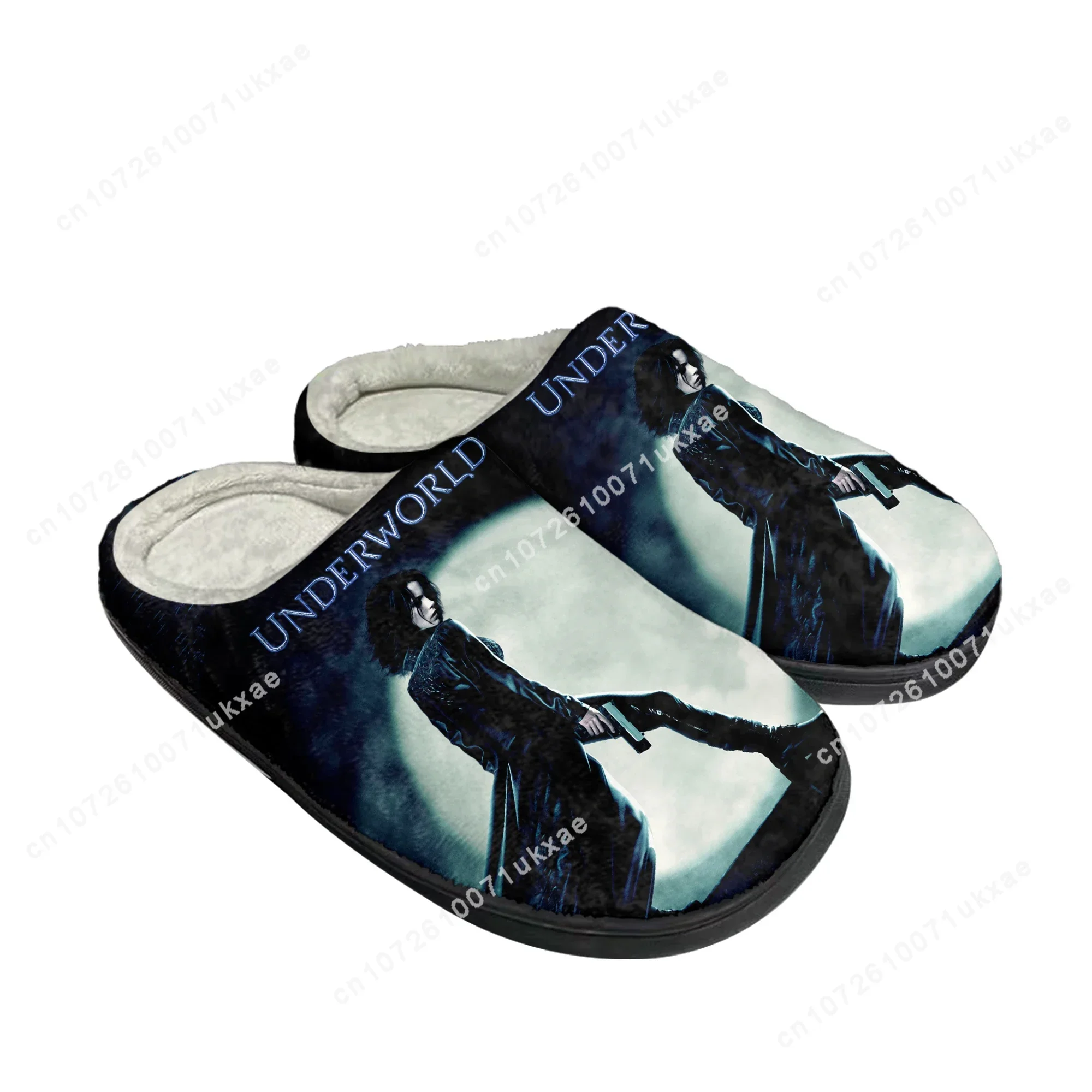 underworld Moive Home Cotton Slippers Mens Womens Selene Plush Bedroom Casual Keep Warm Shoes Thermal Slipper Customized Shoe