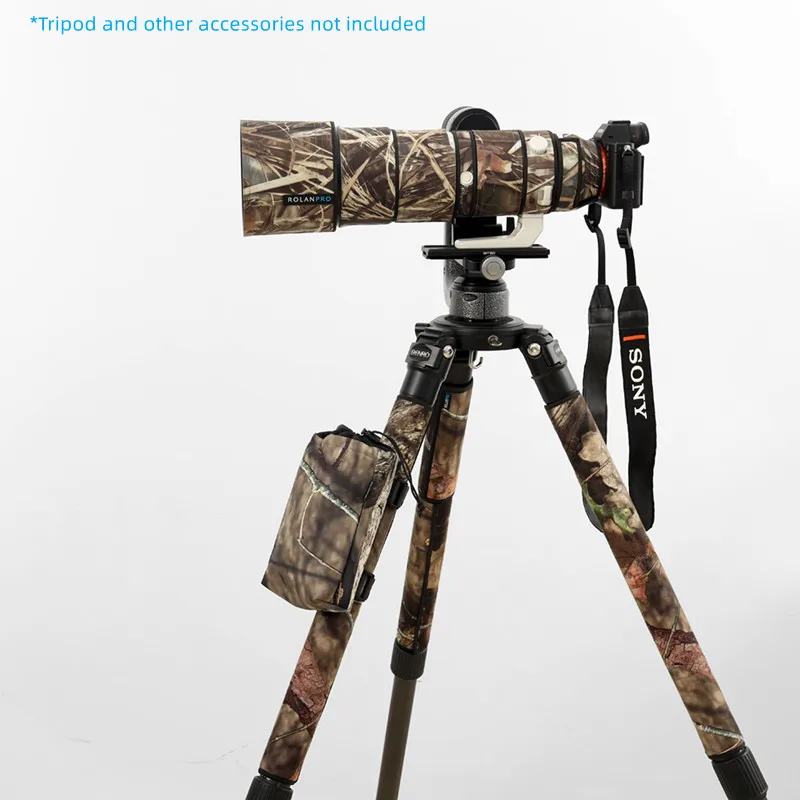 Rolanpro Tripé Pendurado Bolsa Bolsa de Armazenamento do Telefone Móvel Fotografia Outdoor Carry Câmera Baterias Sobressalentes Teleinversores Acessórios - Image 5