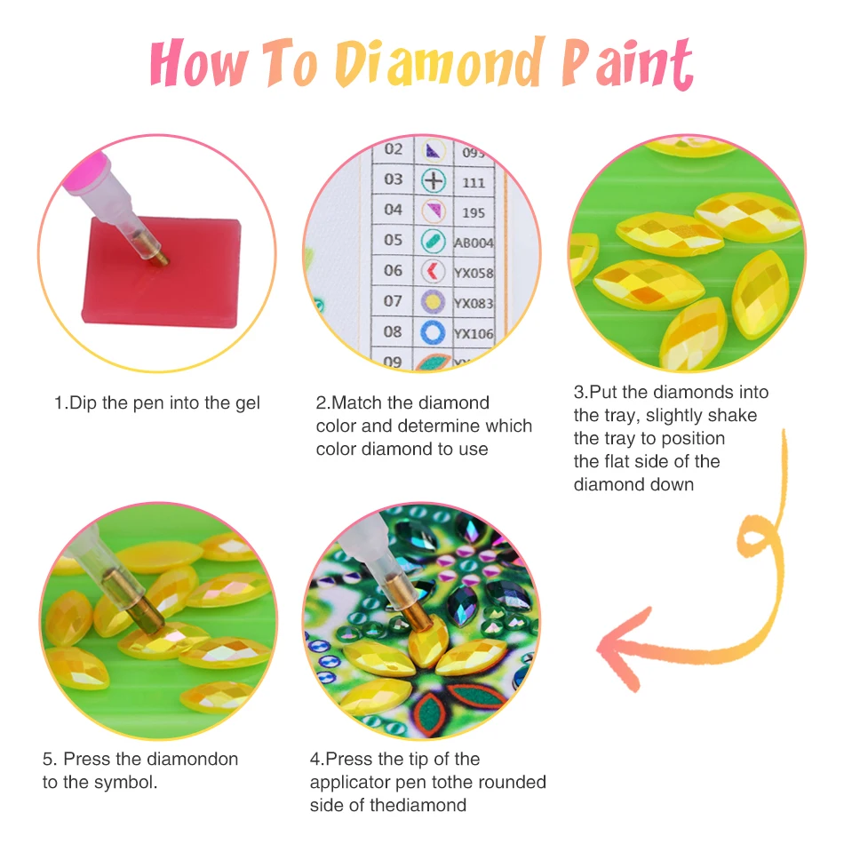 30x30cm 5D DIY Diamond Painting Kit