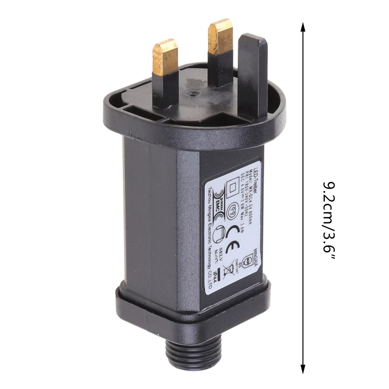 Universal Power Supply Adapter, 4.5V 800mA, Ideal for LED Lights and Battery Devices