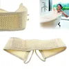 Bath Brush Massage Cleaning Bath Exfoliating Linen Back Strap Bath Shower Tool Body Scrubber Natural Loofah Shower Tool 2