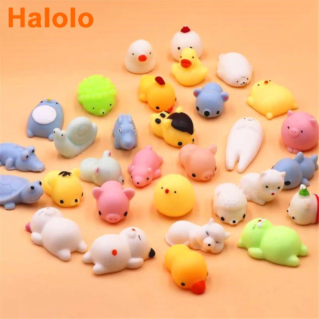 Outee outee 16 pcs mochi squishies toys mini squishies mochi