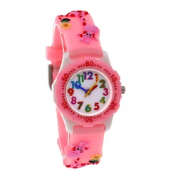 New Kids Watches Silicone Strap Cartoon Watches Children Wrist Watch Clock Giraffe Strap Colorful Mini Watch
