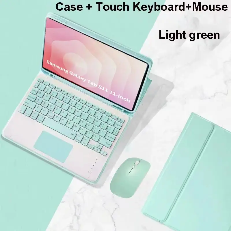 Premium Wireless Keyboard Cover for 11-Inch Tablet, Enhanced Protection & Functionality