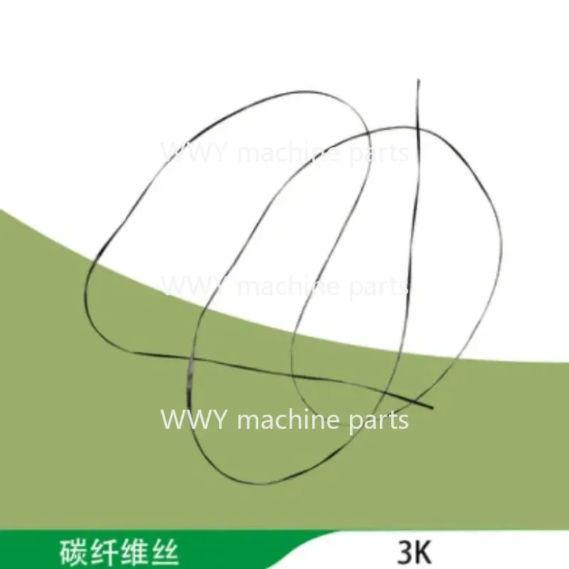 300m Carbon Fiber Wire High Temperature Resistance Conductive And Tensile Resistance 3K Conductive Heating Wire New
