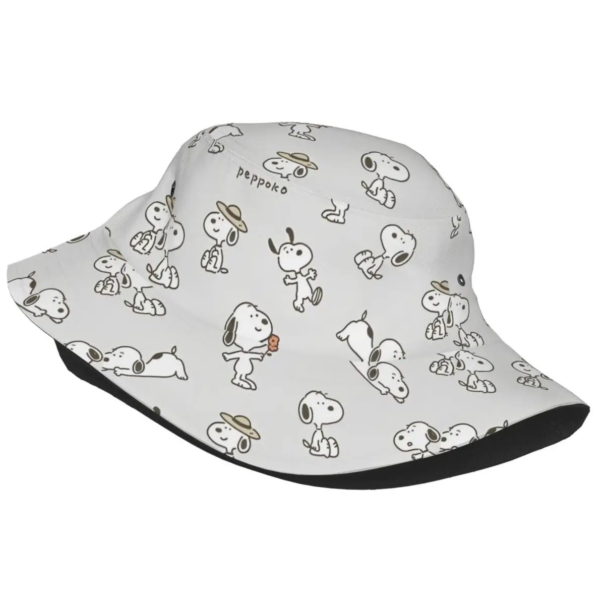 Snoopy Peanuts Bucket Hat Gifts For Girl Kawaii Vocation Caps For
