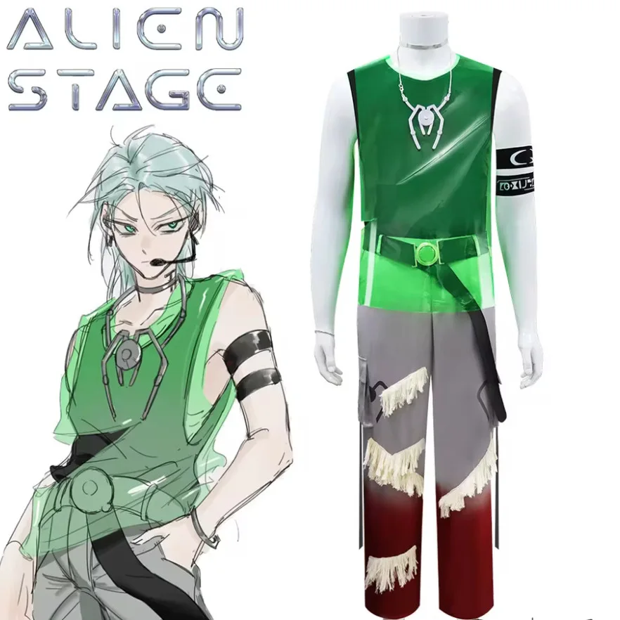 Sci-Fi Military Uniform Cosplay Costume for Men