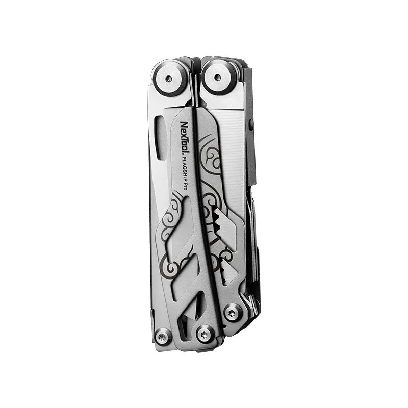 

Flagship Pro Special EDC Outdoor Hand Set 16 IN 1 Multi-Tool Pliers Folding Knife Screwdriver Can Opener Version