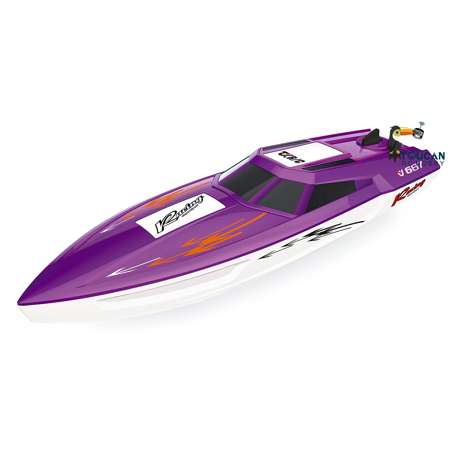 Mini RC Toy RTR Boat Electric Racing Ship High Speed Boat 2.4Ghz Radio control Ship model Toy for Kids Adults 3